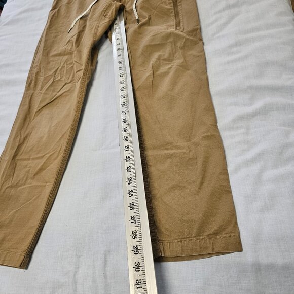 Vuori The Rise The Shine Drawstring Waist Men Pants Size L Brown - Picture 9 of 10